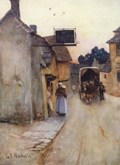 Fairford door George Franck Nicholls